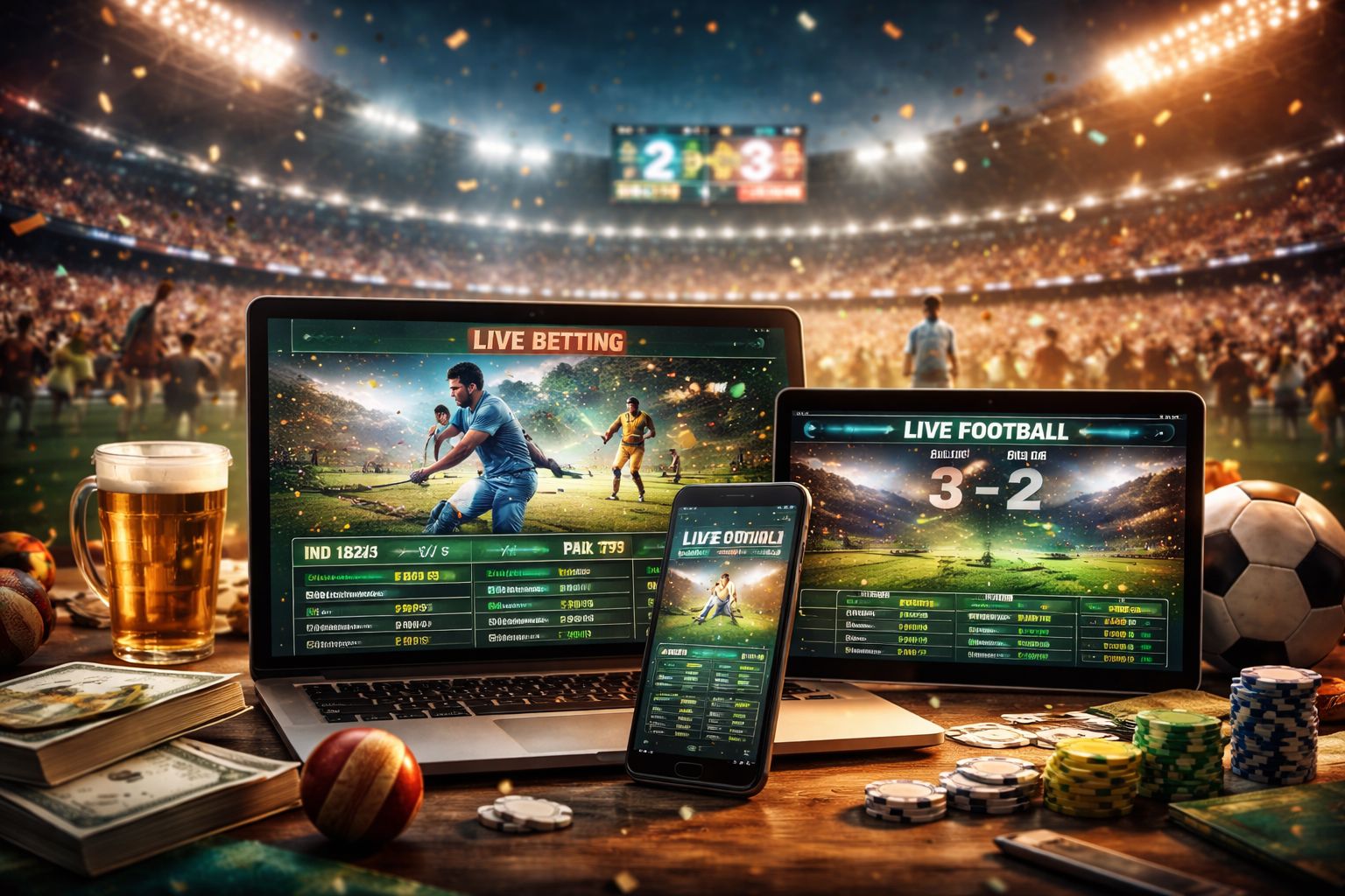 Cá Cược Cricket, Bóng Đá, Và Các Sự Kiện Phổ Biến Trong Một Nơi